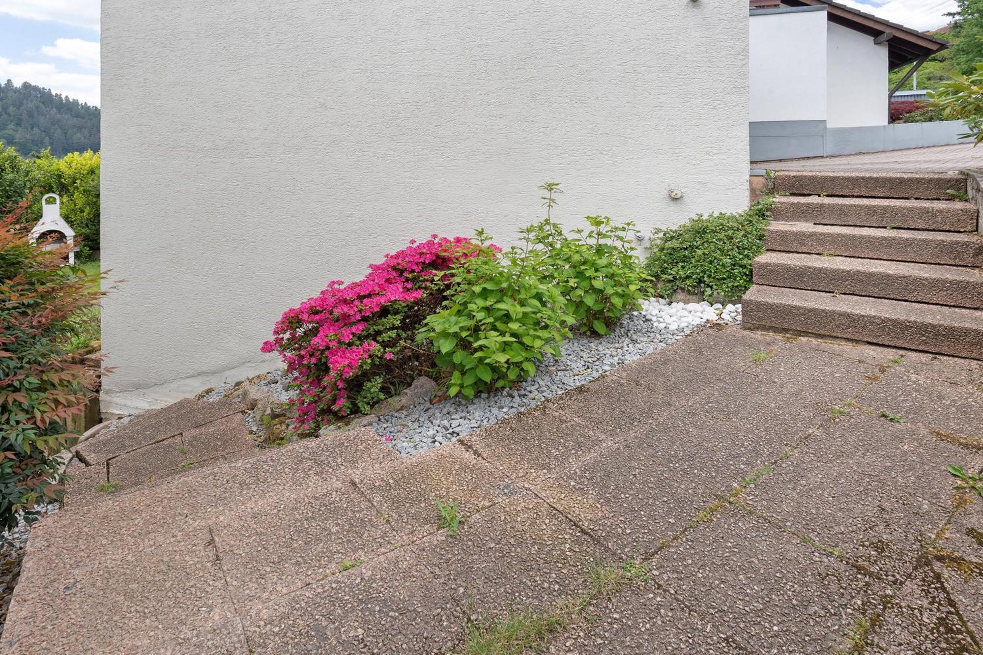 Schlossblickwohnung Schiel Gernsbach Exterior foto