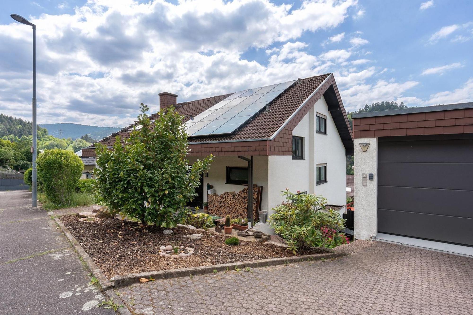 Schlossblickwohnung Schiel Gernsbach Exterior foto