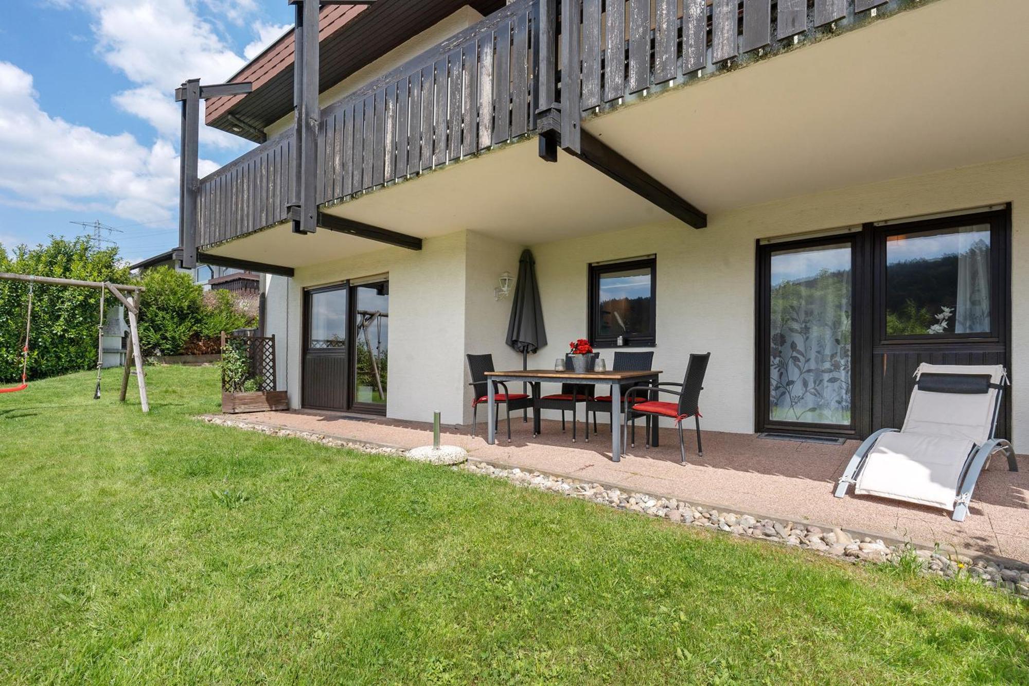 Schlossblickwohnung Schiel Gernsbach Exterior foto