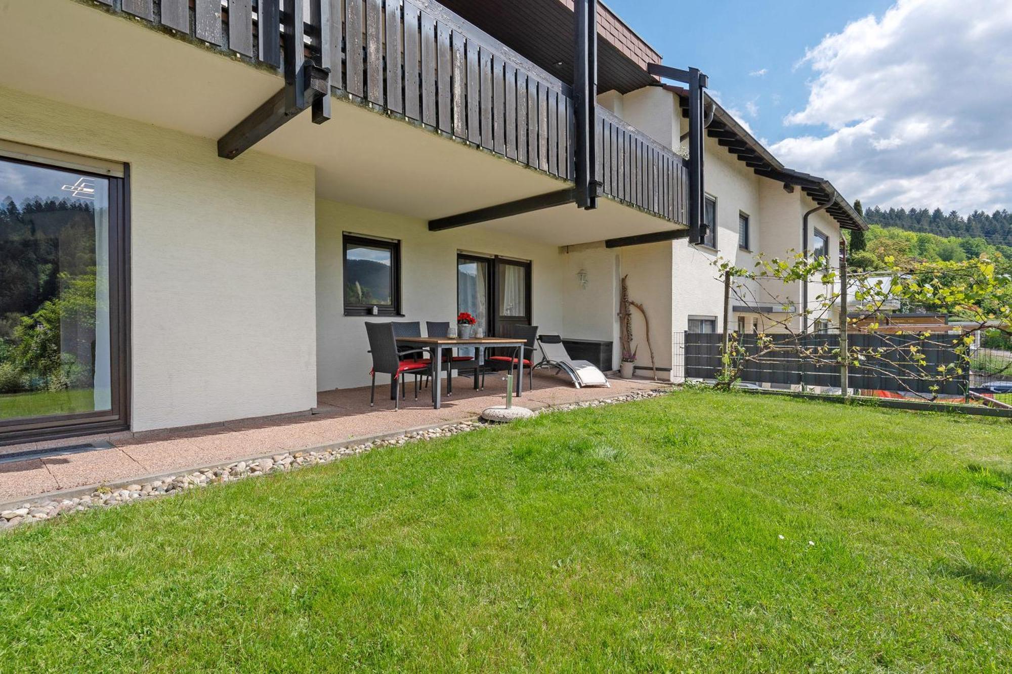 Schlossblickwohnung Schiel Gernsbach Exterior foto
